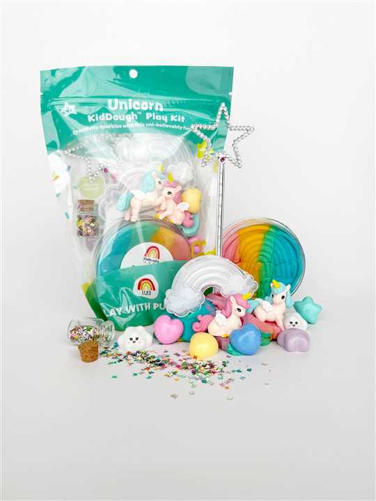 Unicorn KidDough Play Kit - Market 12