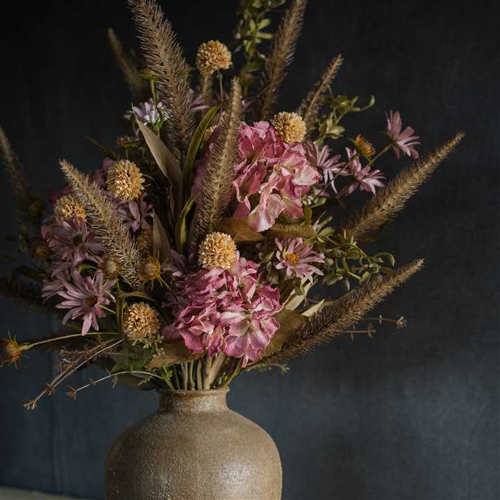 Violet Wildflower Spray - Market 12