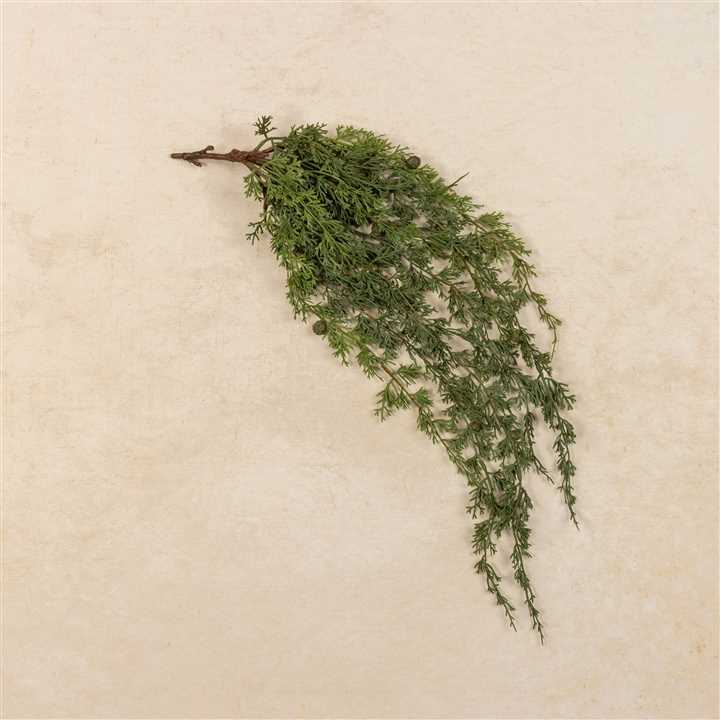 Weeping Cedar Soft Touch Hanging Bush - Market 12