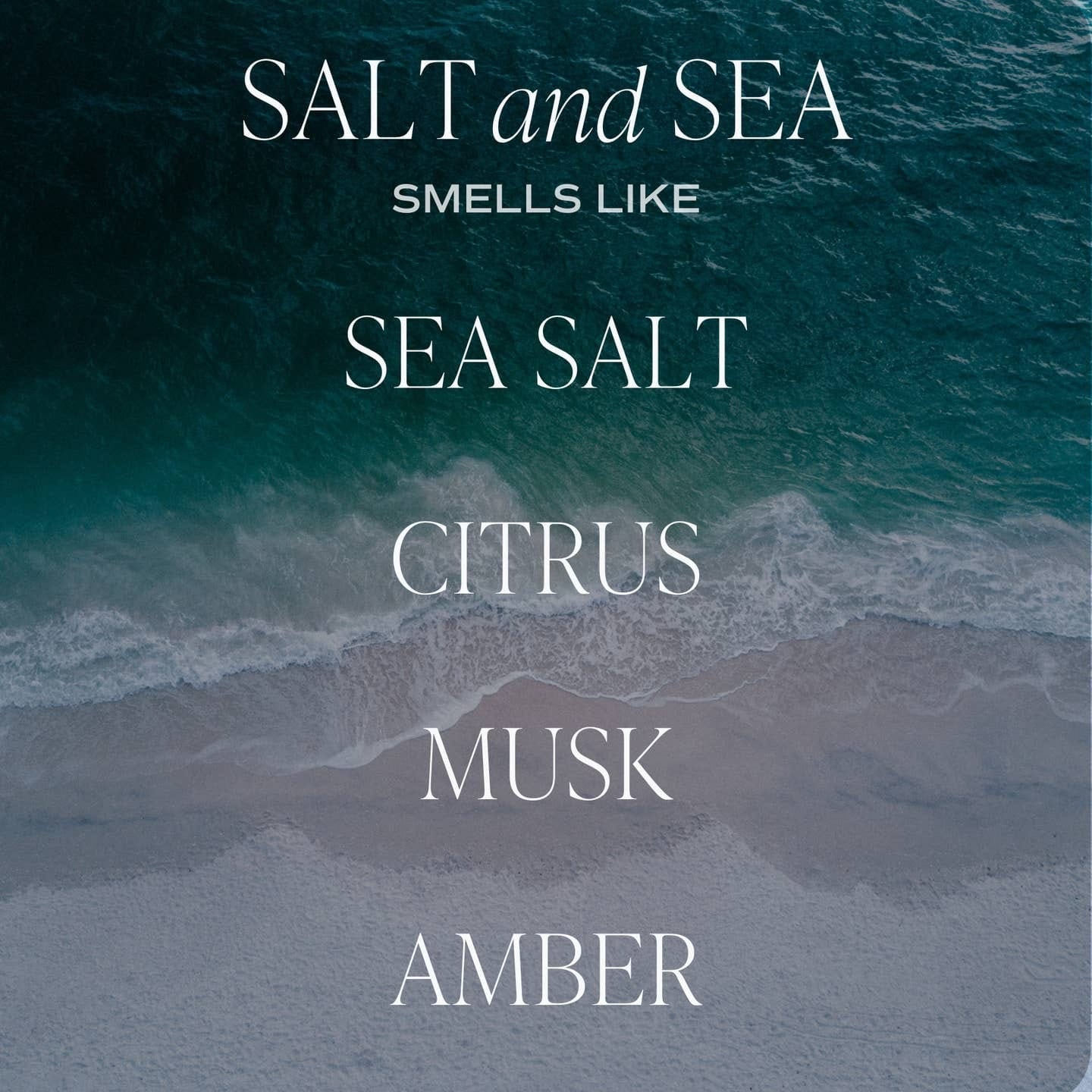 Sweet Water Decor Salt + Sea Candle