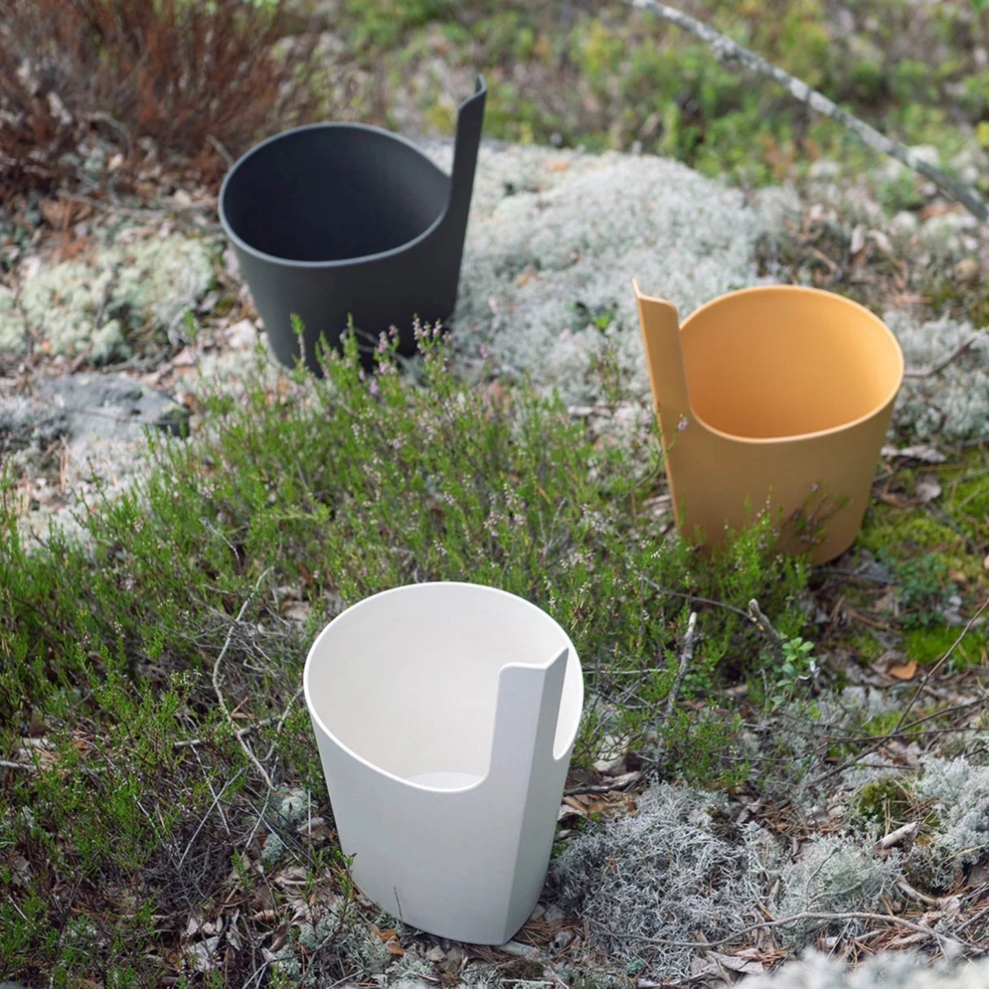 07 Rento Pisara Straight Handle Sauna Bucket Bucket Handle Biocomposite Liters (Black) - Market 12