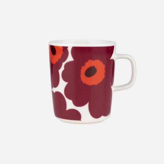 07 W Marimekko Unikko Mug, 8.5 fl oz (250 ml) - Market 12
