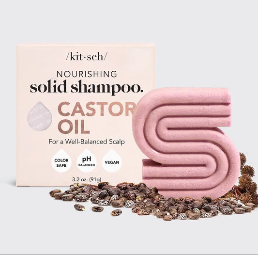 Kitsch Castor Oil Shampoo Bar