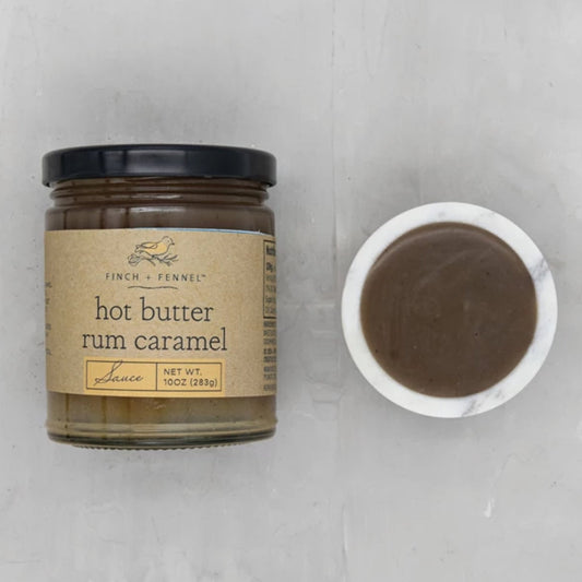10 oz. Hot Butter Rum Caramel Sauce - Market 12
