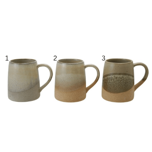 14 oz. Stoneware Mug, Reactive Glaze, 3 Colors (Each One Will Vary) - Market 12