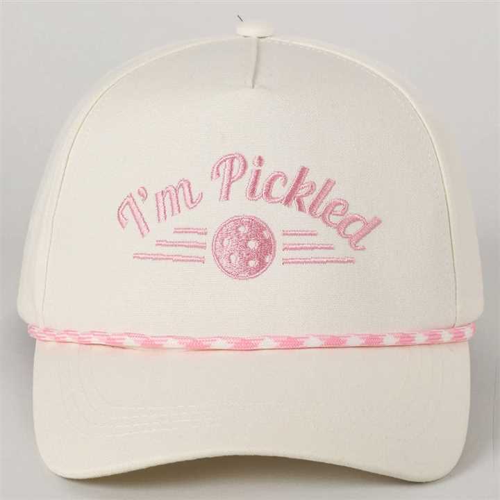 Pickleball Embroidery Trucker Hat