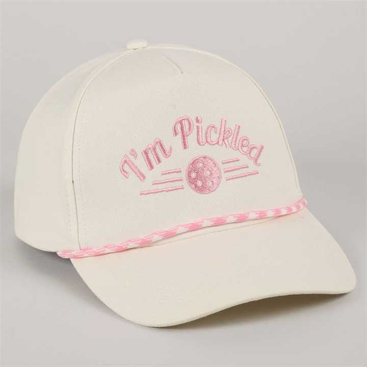 Pickleball Embroidery Trucker Hat