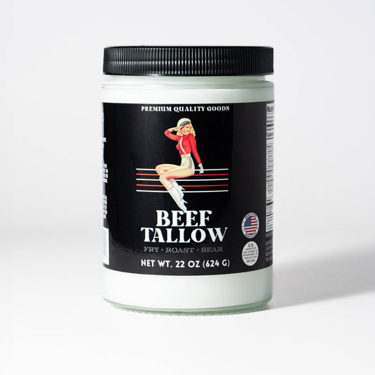 22oz Premium Cooking Beef Tallow - Market 12