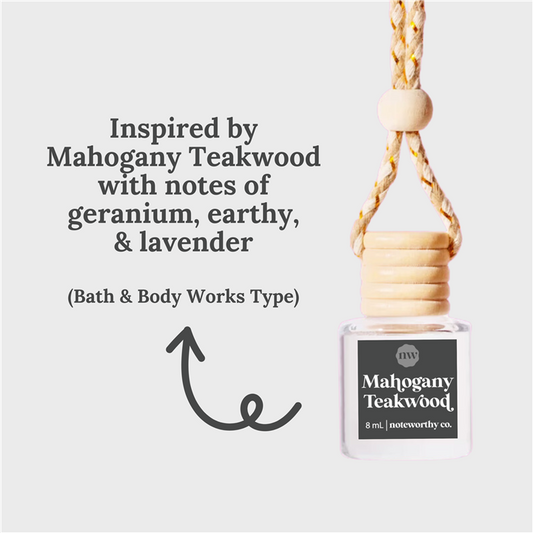 Mahogany Teakwood Car Diffusers Core Scents