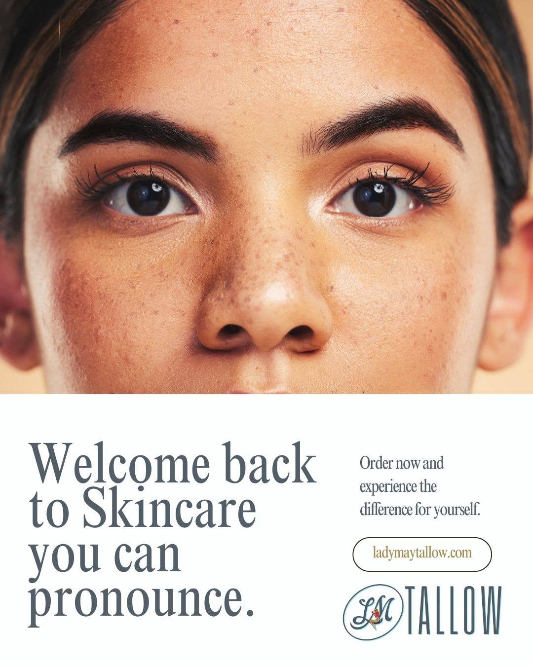 24 oz Unscented Whipped Tallow Moisturizer | 100% Natural Skincare