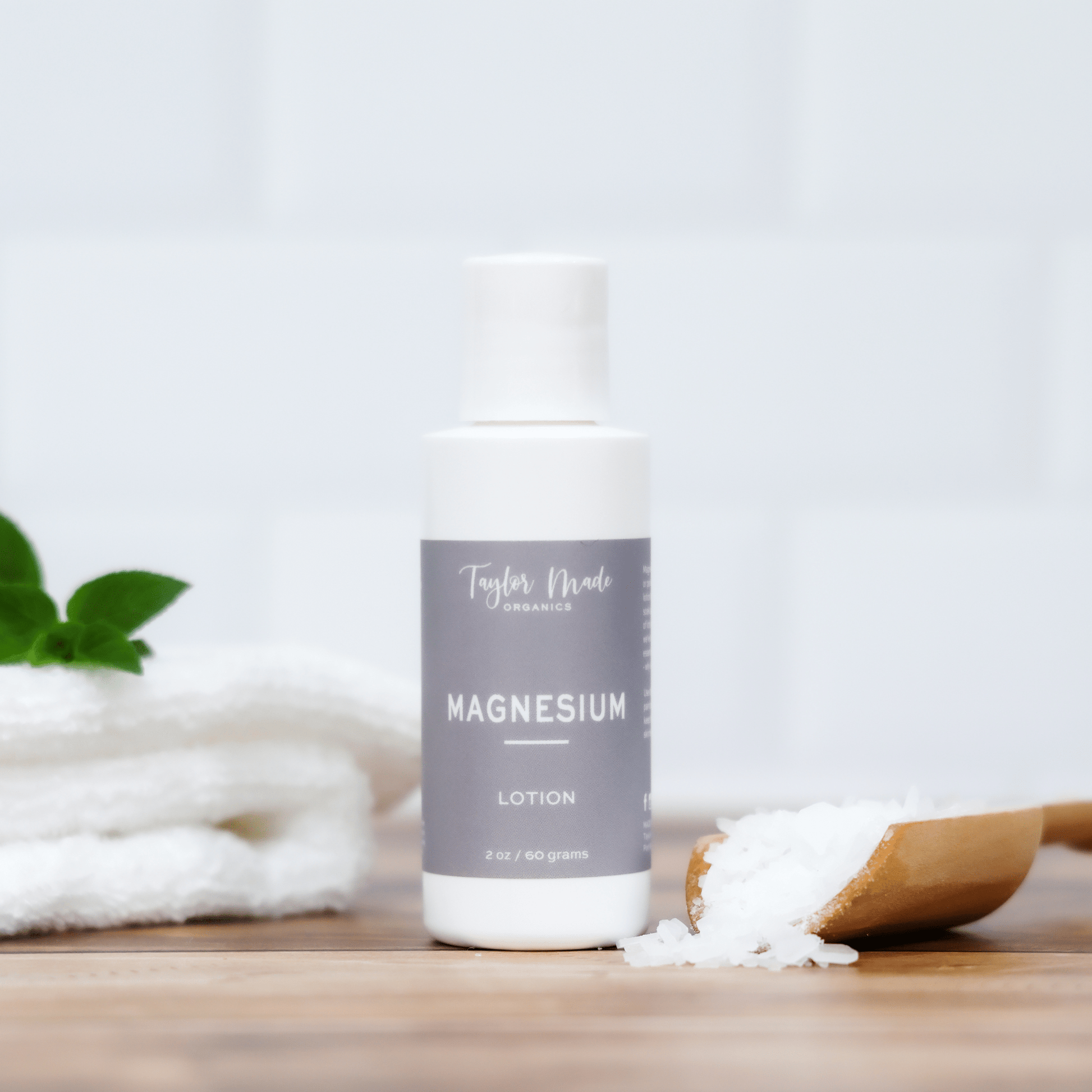 2oz Magnesium Organic Lotion | muscle + pain relief: 2oz - Market 12