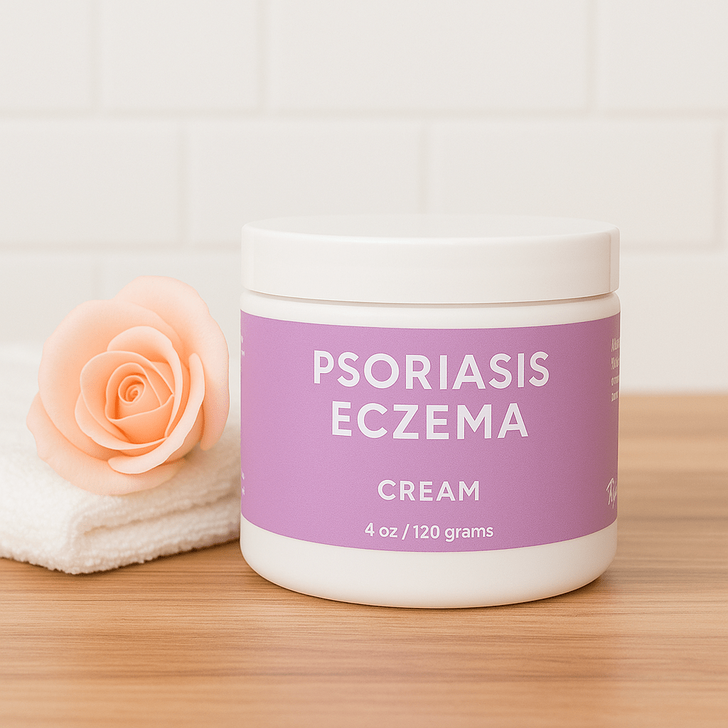 2oz Psoriasis + Eczema Organic Cream: 2oz - Market 12
