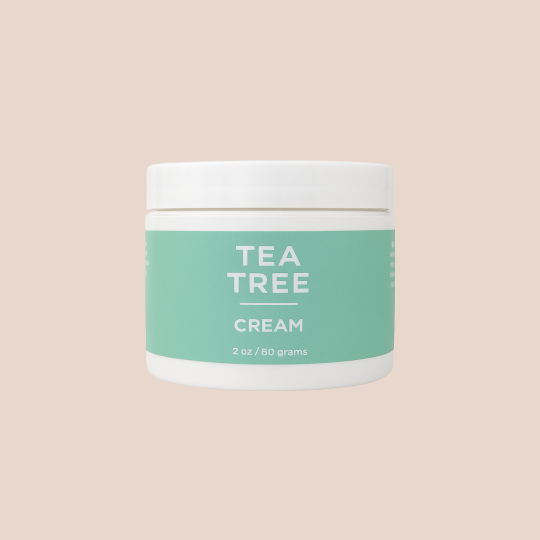 2oz Tea Tree Organic Cream - fungal + candida: 2oz - Market 12