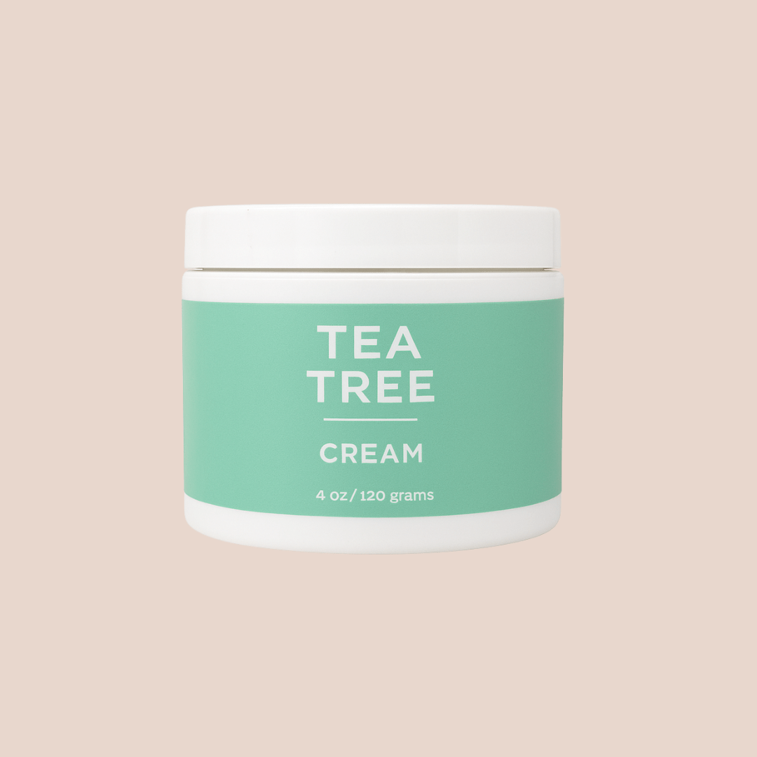 2oz Tea Tree Organic Cream - fungal + candida: 2oz - Market 12