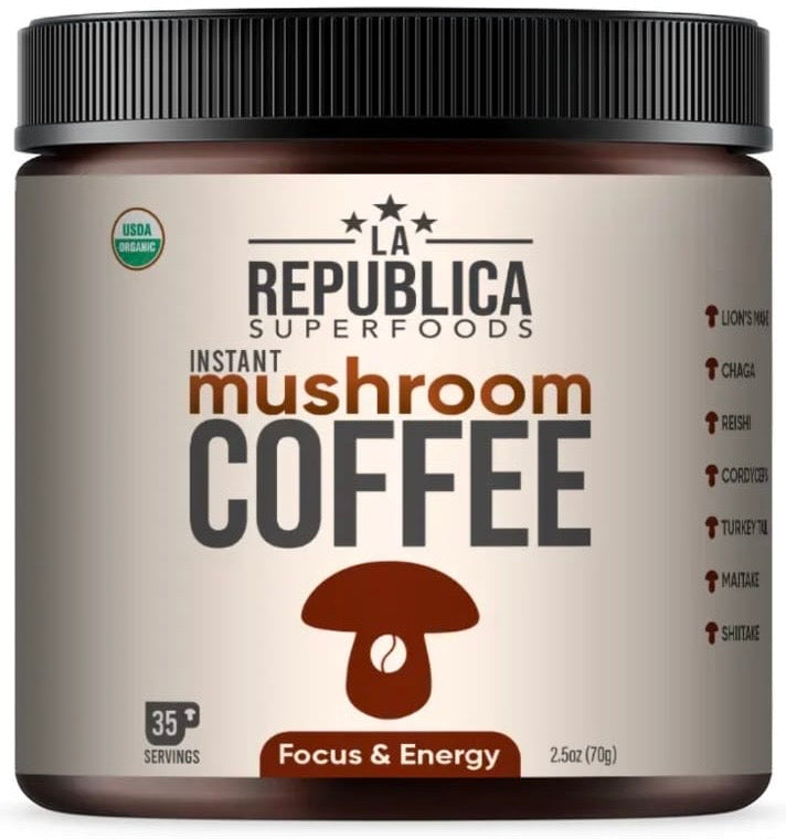 Organic Instant Mushroom Coffee 2.5oz