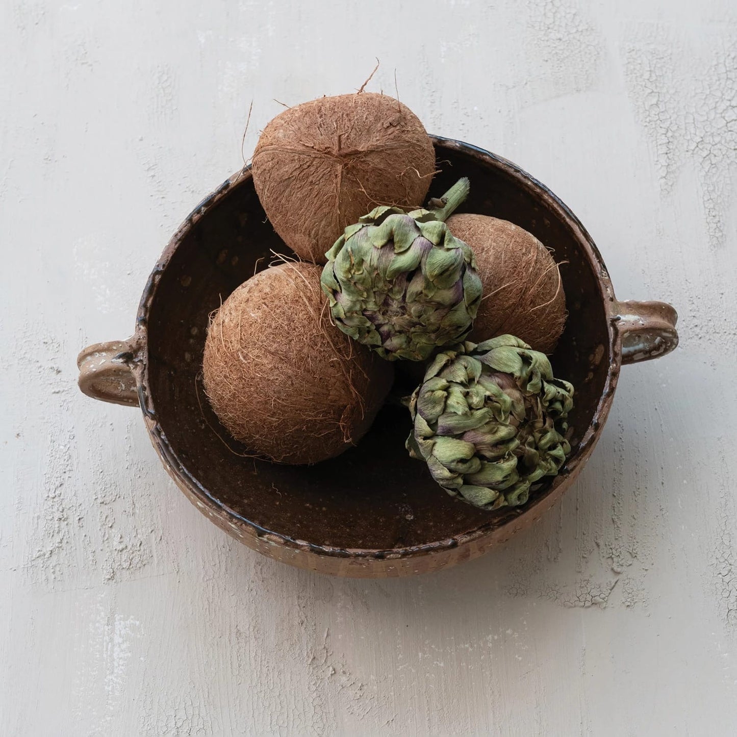Decorative Terracotta Bowl