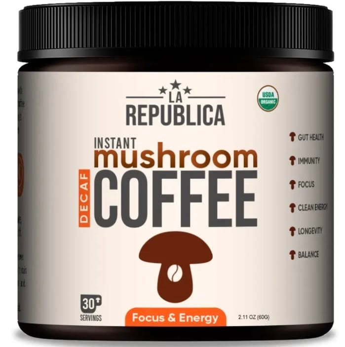 Organic Instant Mushroom Coffee 2.5oz