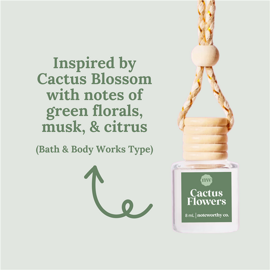 Cactus Flowers Car Diffusers Core Scents