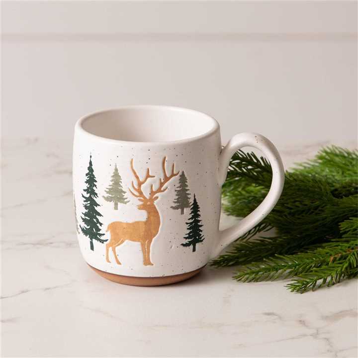 Mug - Deer and Trees