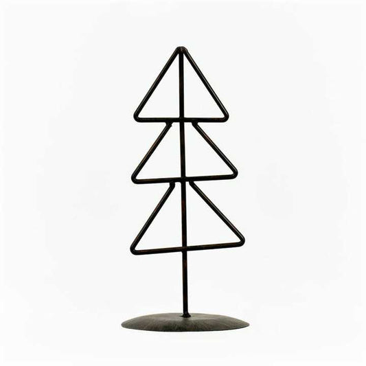 Metal Christmas Tree on Stand Decor