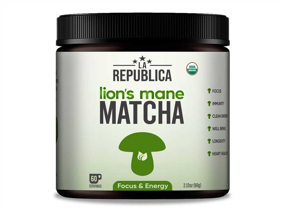 Organic Matcha with Lion's Mane