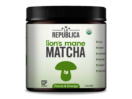 Organic Matcha with Lion's Mane