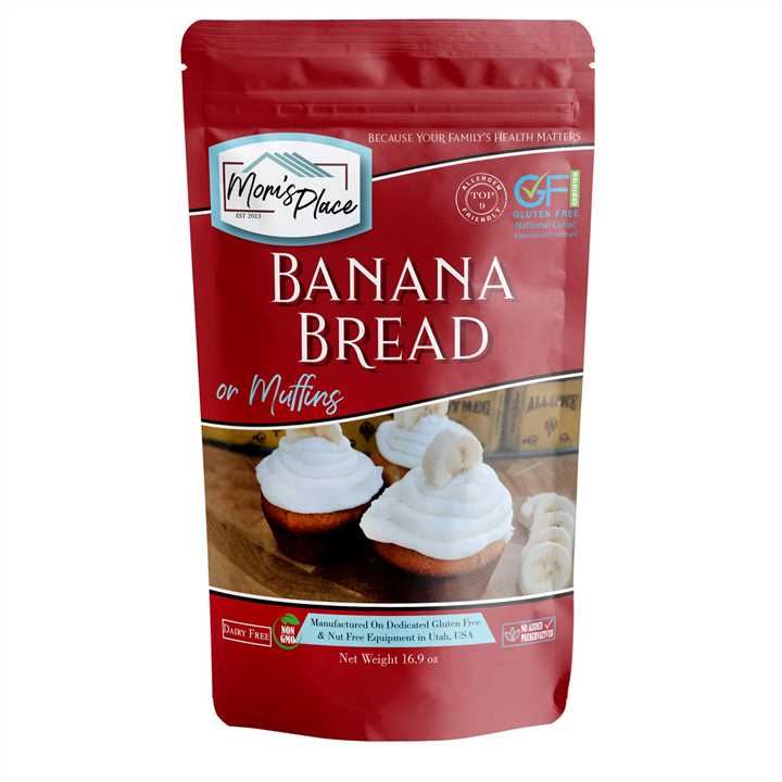 Banana Bread or Muffin Mix GF