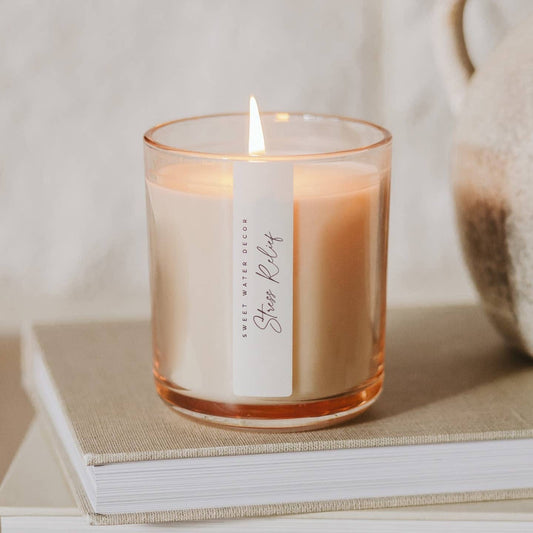 Sweet Water Decor Stress Relief Candle