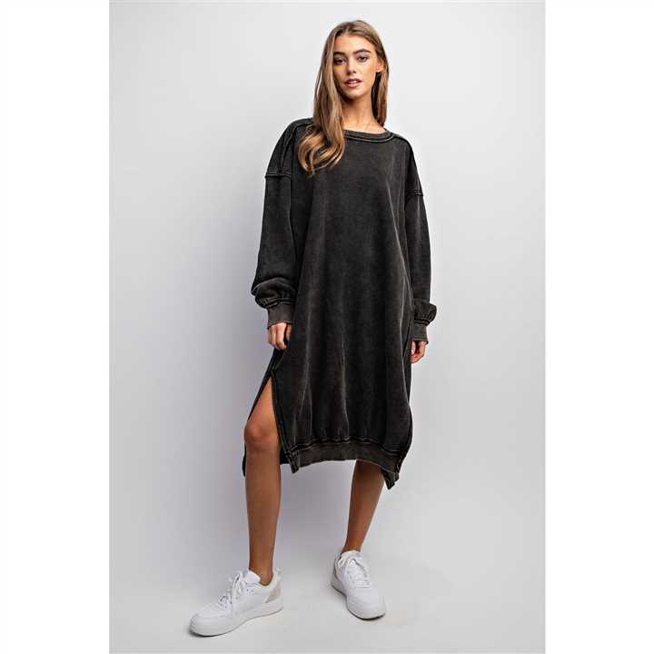 Relaxed-Fit Long Dress