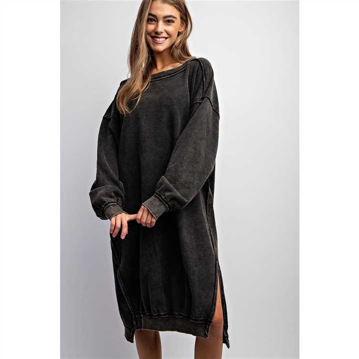 Relaxed-Fit Long Dress