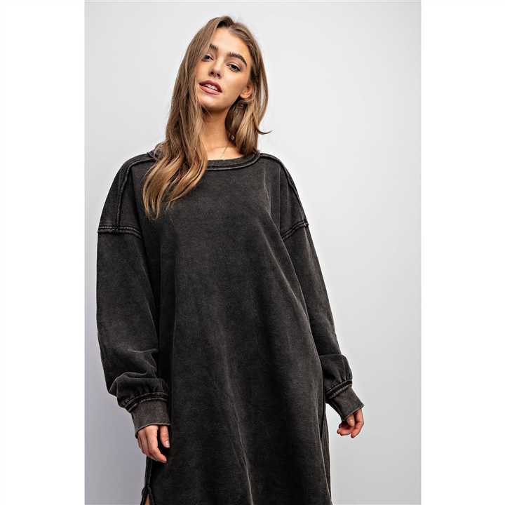 Relaxed-Fit Long Dress