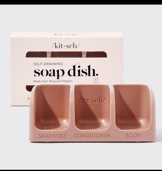 Kitsch Self Draining Soap Dish