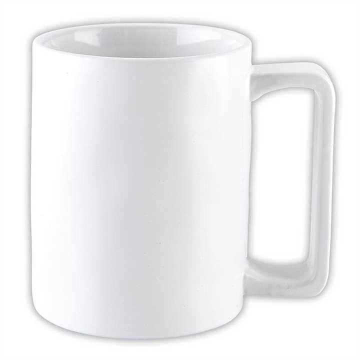 Organic Mug  Matte White