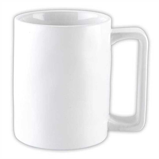 Organic Mug  Matte White