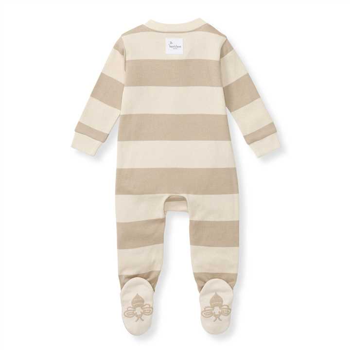 Stripe Mommy & Me Matching Sleep & Play: Oat