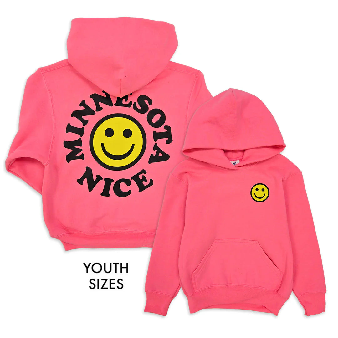 MN Nice Smile Hoodie - Youth