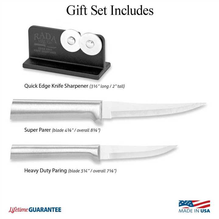 Paring Plus Sharpener Gift Set