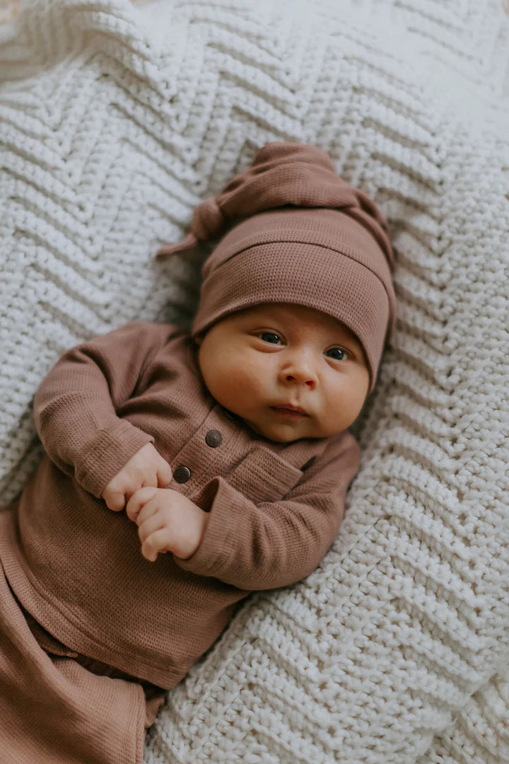 Organic Thermal Knotted Cap