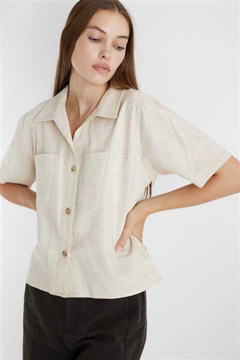The Lana Top: OLIVE
