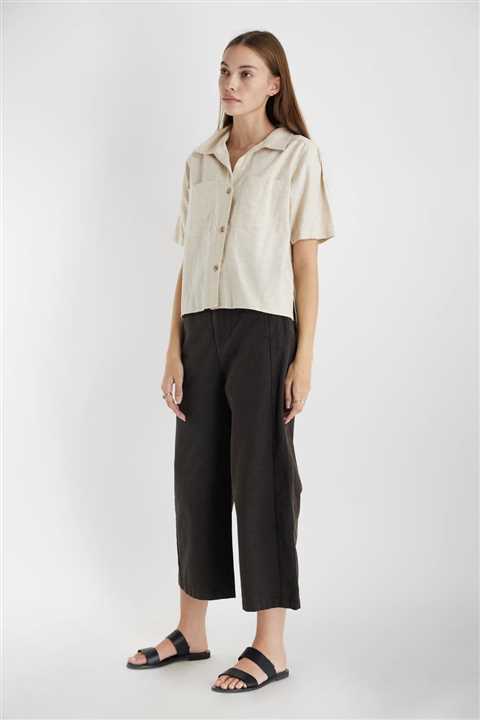 The Lana Top: OLIVE