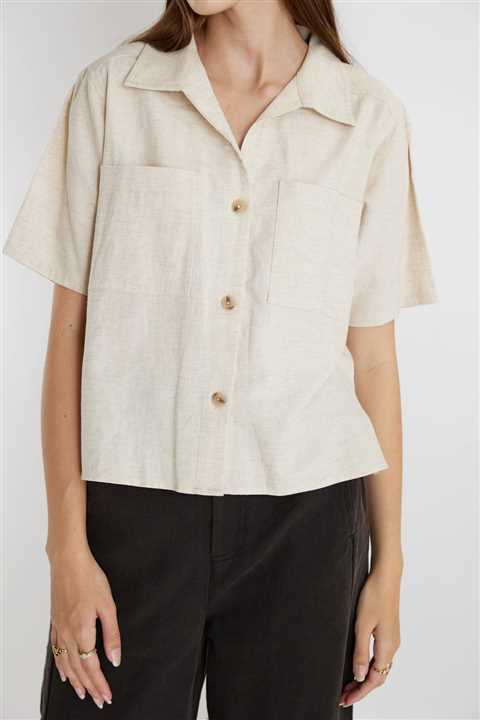 The Lana Top: OLIVE
