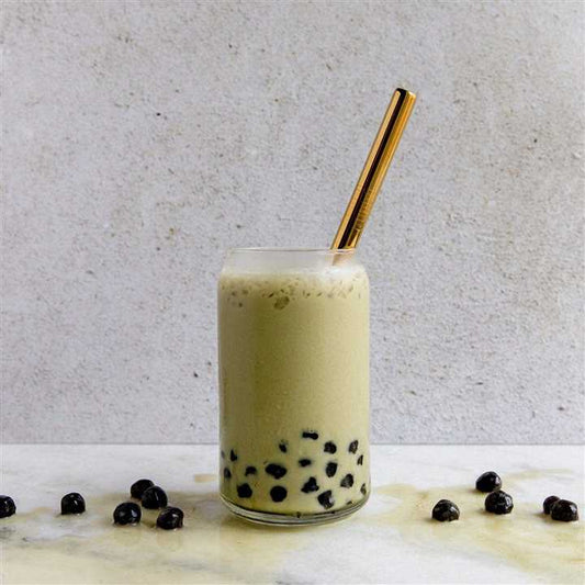 Boba Stainless Steel Straw Gold