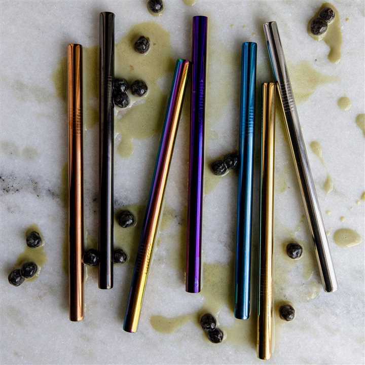 Boba Stainless Steel Straw Gold