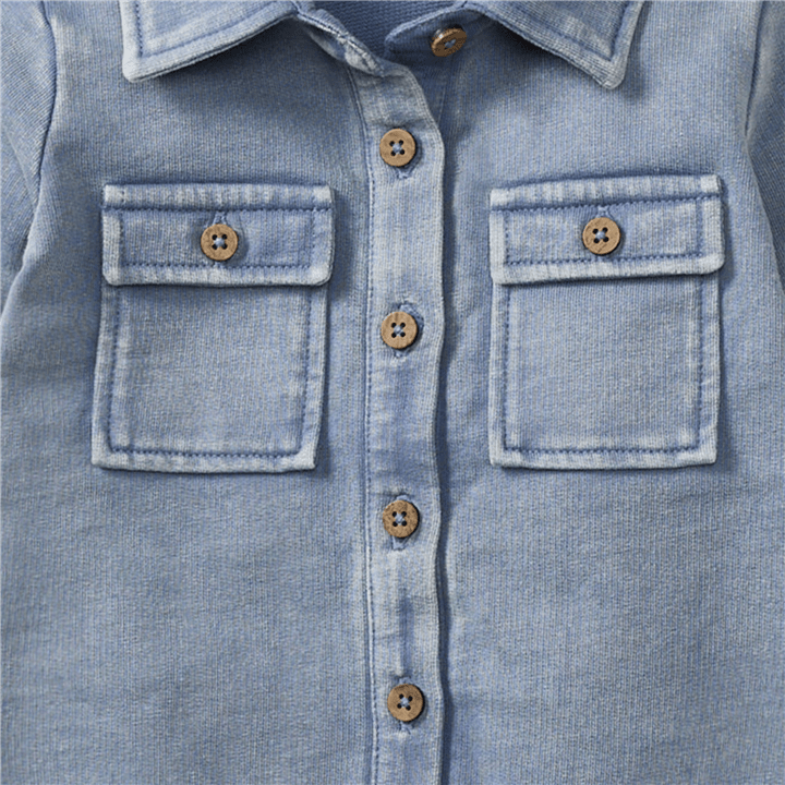 Acid Wash Infant Jumpsuit: Flint - Market 12