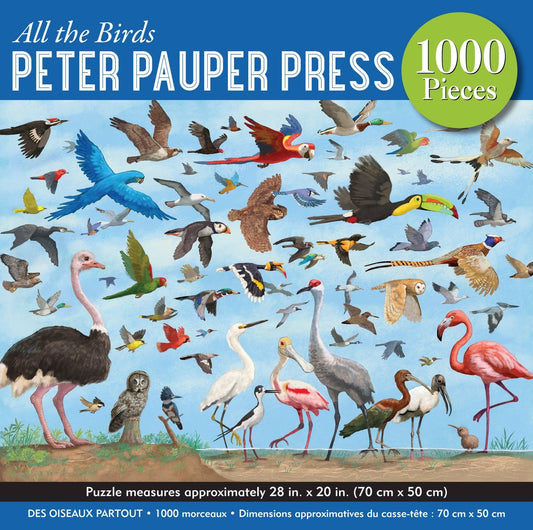 All the Birds 1000 Piece Jigsaw Puzzle - Market 12