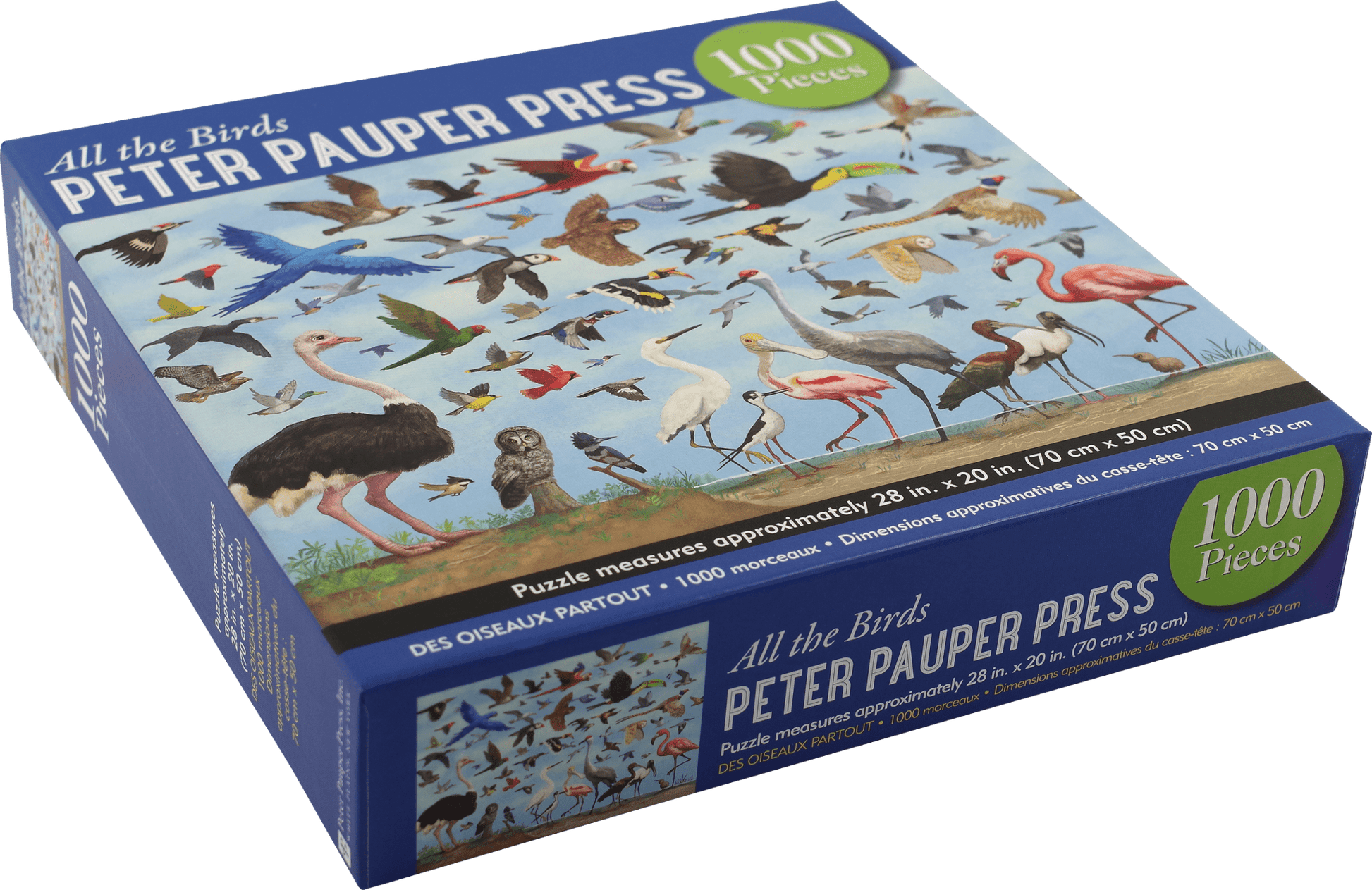 All the Birds 1000 Piece Jigsaw Puzzle - Market 12