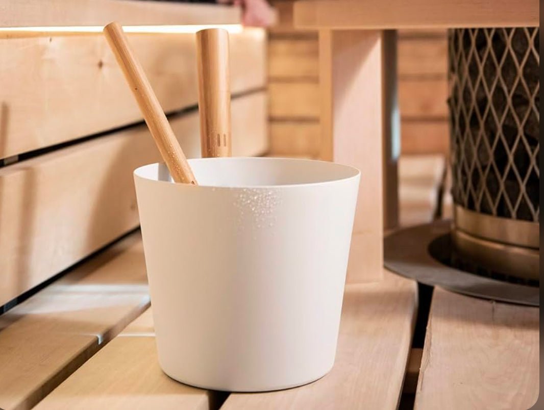 Aluminum Sauna Buckets - Market 12