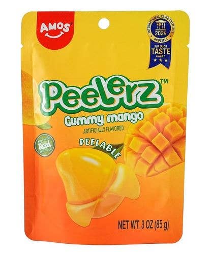 Amos Gummy Peelerz Mango 3oz - Market 12