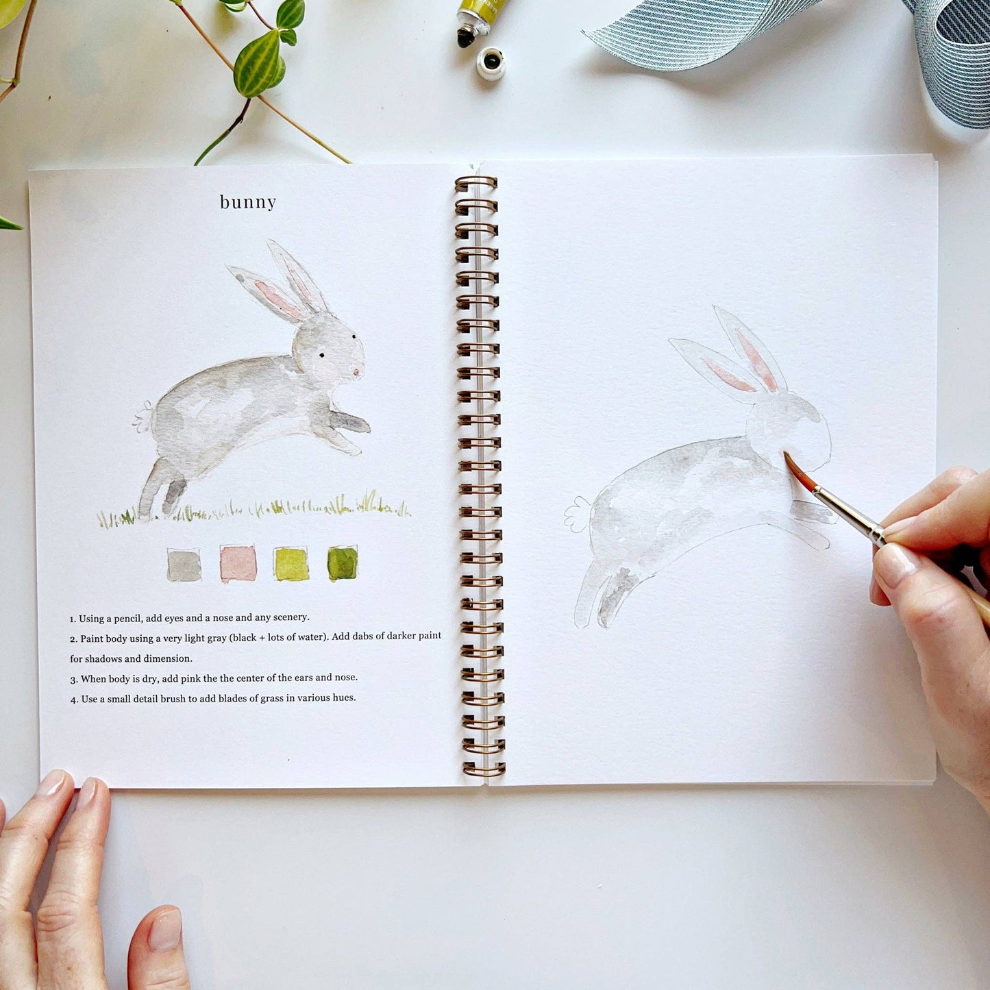 Animals watercolor workbook - Market 12