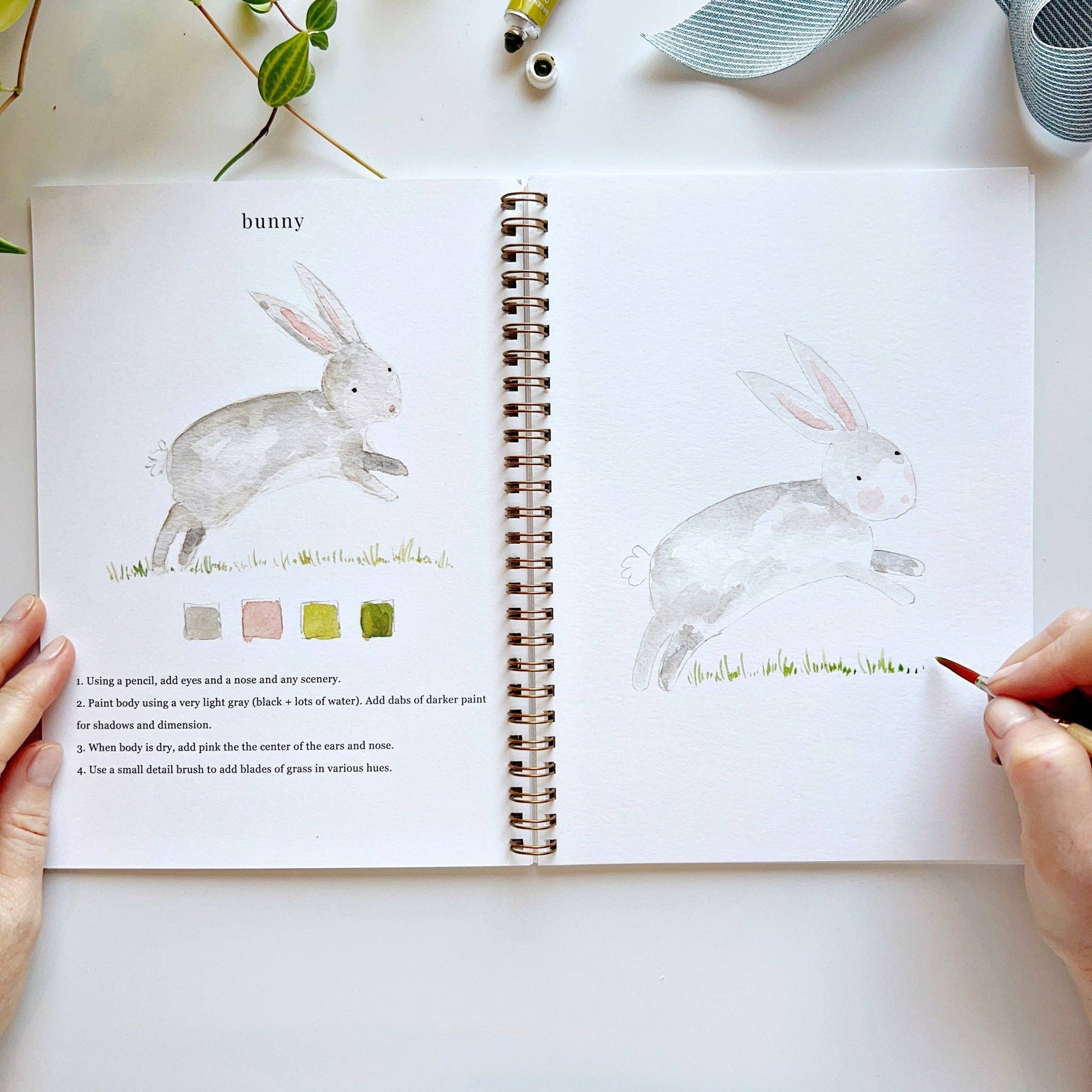 Animals watercolor workbook - Market 12